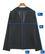 DES PRES（デプレ）ノーカラージャケット 黒 サイズ:36(S位) レディース/2200667200067