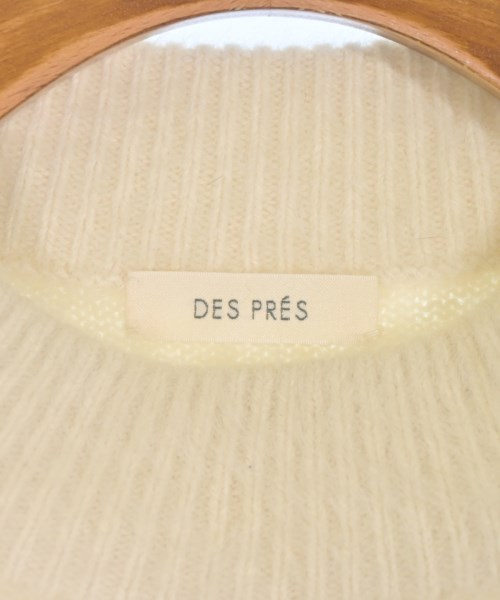 DES PRES（デプレ）ニット・セーター 白 サイズ:F レディース/2200668174077