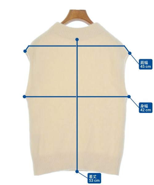 DES PRES（デプレ）ニット・セーター 白 サイズ:F レディース/2200668174077