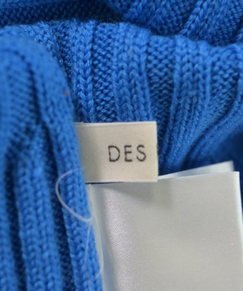 DES PRES（デプレ）ニット・セーター 青 サイズ:F レディース/2200725806057