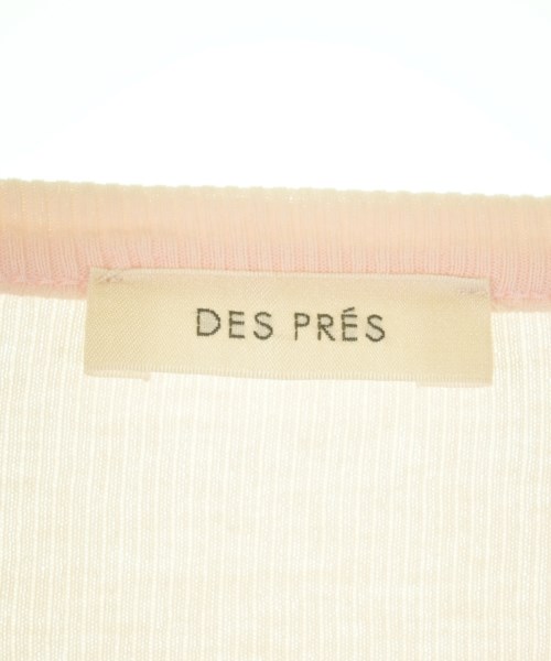 DES PRES（デプレ）カーディガン ピンク サイズ:F レディース/2200727635037