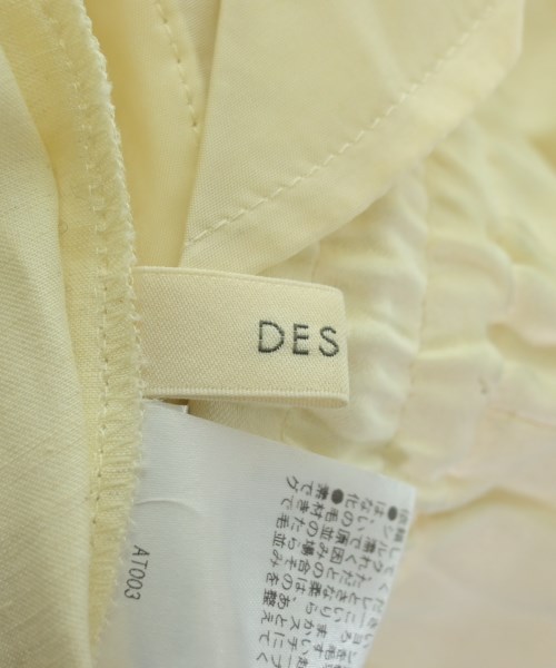 DES PRES（デプレ）スラックス 黄 サイズ:36(S位) レディース/2200730476085