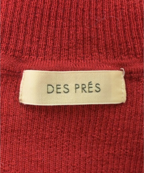 DES PRES（デプレ）ニット・セーター 赤 サイズ:F レディース/2200727880024