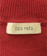 DES PRES（デプレ）ニット・セーター 赤 サイズ:F レディース/2200727880024