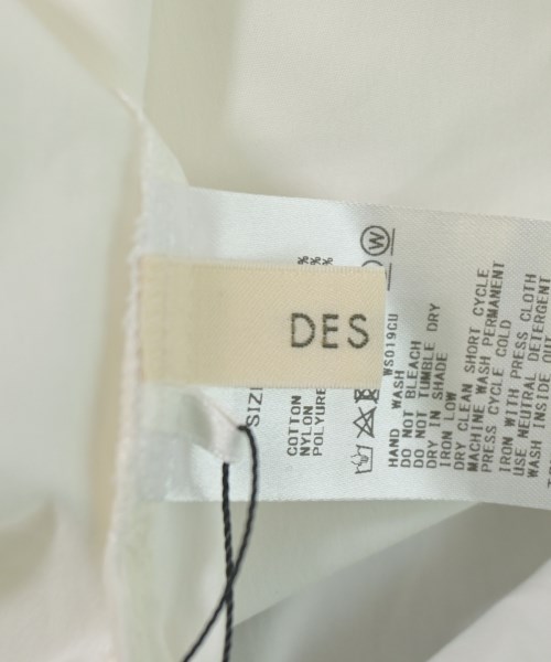 DES PRES（デプレ）ブラウス 白 サイズ:F レディース/2200731405046