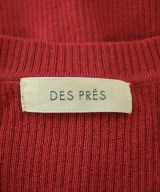 DES PRES（デプレ）ニット・セーター 赤 サイズ:F レディース/2200734359070