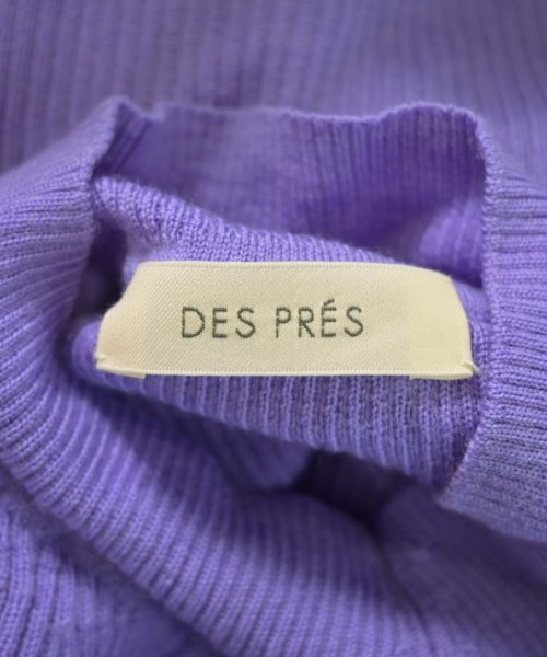 DES PRES（デプレ）ニット・セーター 紫 サイズ:F レディース/2200724810079