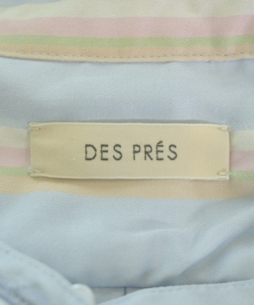 DES PRES（デプレ）カジュアルシャツ 青 サイズ:F レディース/2200725677114