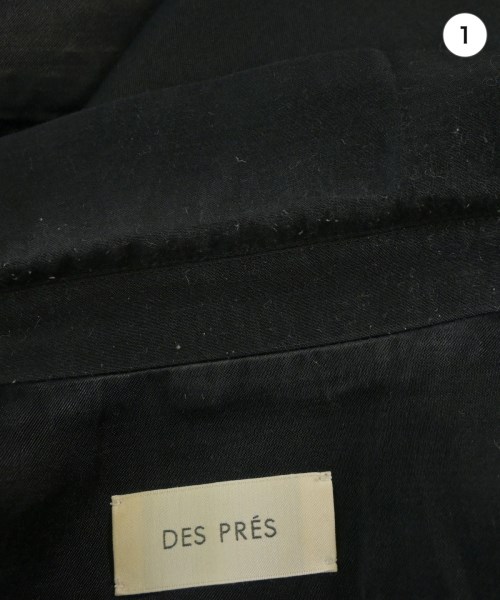 DES PRES（デプレ）ジャケット 黒 サイズ:F レディース/2200722242032
