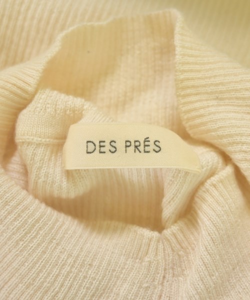 DES PRES（デプレ）ニット・セーター 黄 サイズ:F レディース/2200719040054