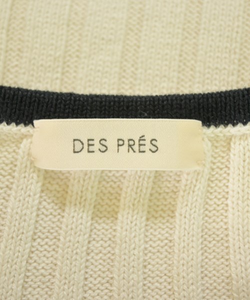 DES PRES（デプレ）ニット・セーター 白 サイズ:S レディース/2200724888023