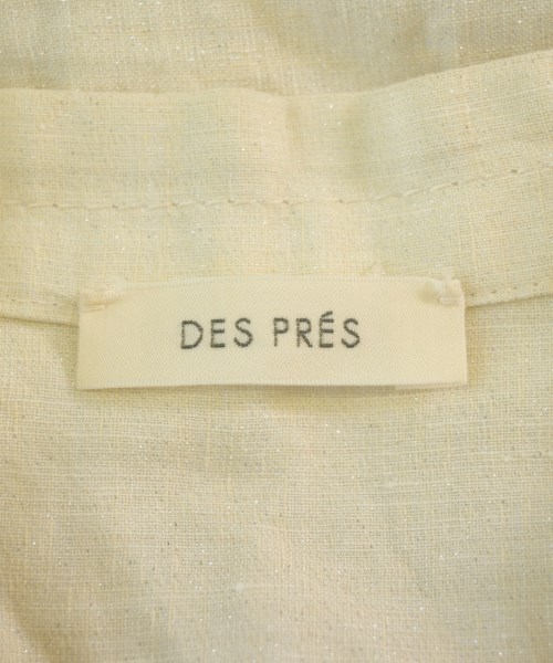 DES PRES（デプレ）ブラウス ベージュ サイズ:F レディース/2200722491102