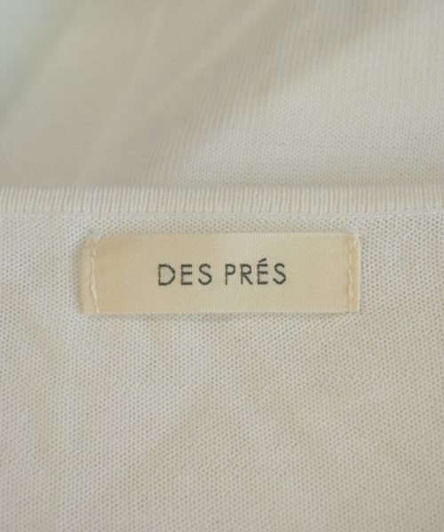 DES PRES（デプレ）ベスト/ノースリーブ 白 サイズ:F レディース/2200724205042