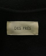 DES PRES（デプレ）ノーカラージャケット 黒 サイズ:F レディース/2200724943050
