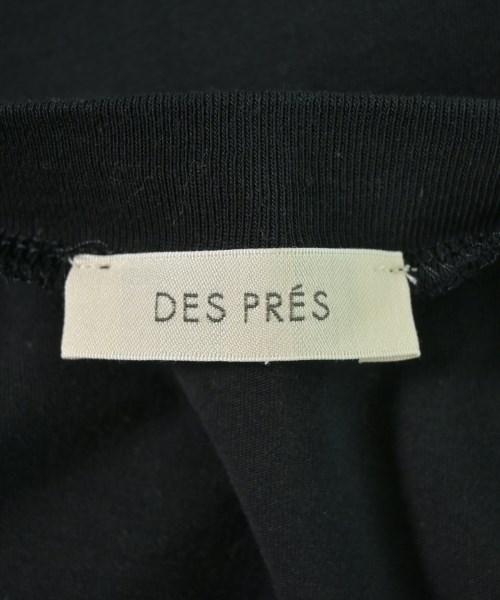DES PRES（デプレ）Tシャツ・カットソー 黒 サイズ:F レディース/2200724943098
