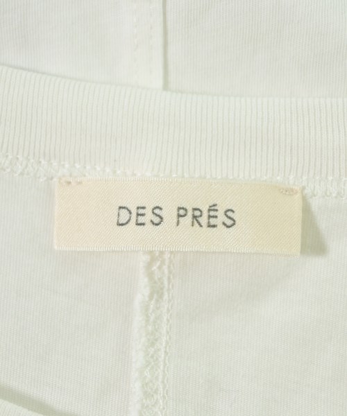 DES PRES（デプレ）Tシャツ・カットソー 白 サイズ:F レディース/2200727208040