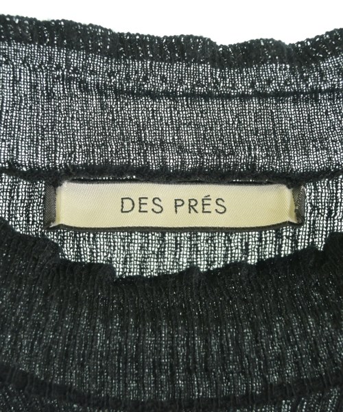 DES PRES（デプレ）ベスト/ノースリーブ 黒 サイズ:-(XS位) レディース/2200728181052