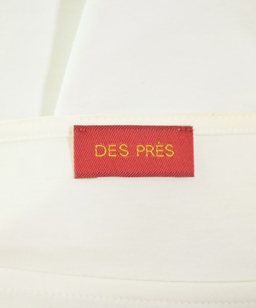 DES PRES（デプレ）Tシャツ・カットソー 白 サイズ:S レディース/2200724378050