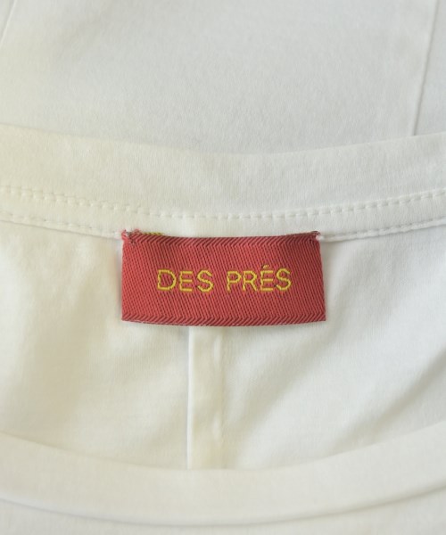 DES PRES（デプレ）Tシャツ・カットソー 白 サイズ:S レディース/2200681044104