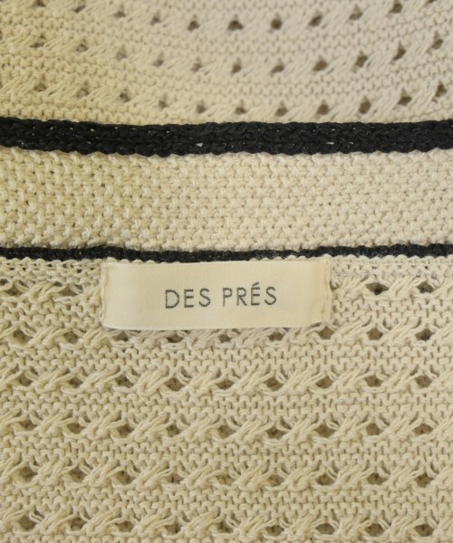 DES PRES（デプレ）ニット・セーター ベージュ サイズ:S レディース/2200685088067