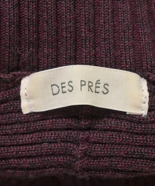 DES PRES（デプレ）ワンピース 赤 サイズ:36(S位) レディース/2200682444026