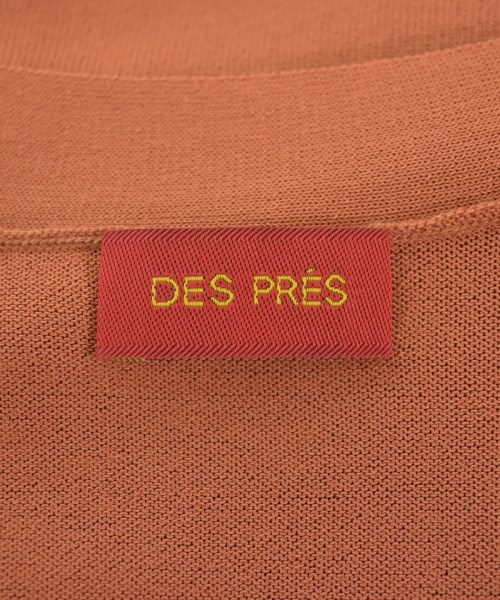 DES PRES（デプレ）カーディガン オレンジ サイズ:F レディース/2200685339091