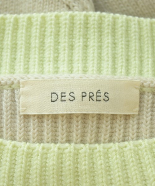 DES PRES（デプレ）ニット・セーター ベージュ サイズ:S レディース/2200680252029