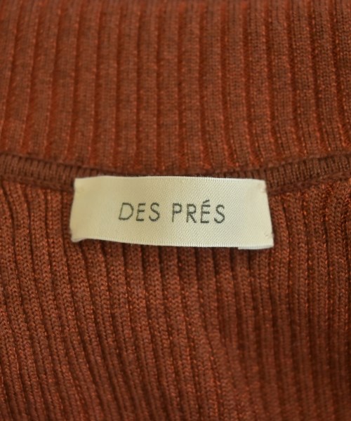DES PRES（デプレ）ベスト/ノースリーブ 茶 サイズ:S レディース/2200681297289