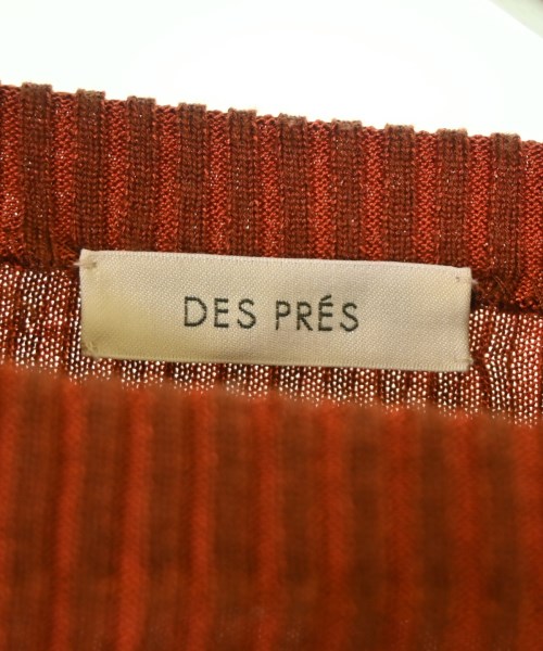 DES PRES（デプレ）ニット・セーター 茶 サイズ:S レディース/2200681297296