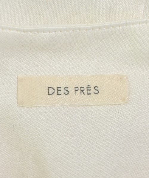 DES PRES（デプレ）カジュアルシャツ 白 サイズ:F レディース/2200688201012