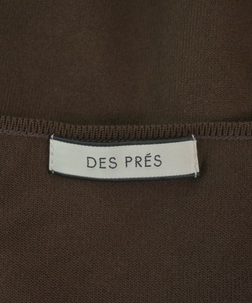DES PRES（デプレ）ニット・セーター 茶 サイズ:S レディース/2200689037023