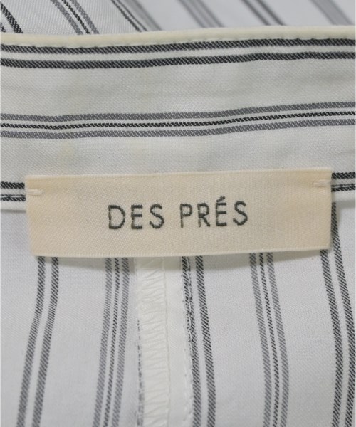 DES PRES（デプレ）カジュアルシャツ 白 サイズ:F レディース/2200689037030
