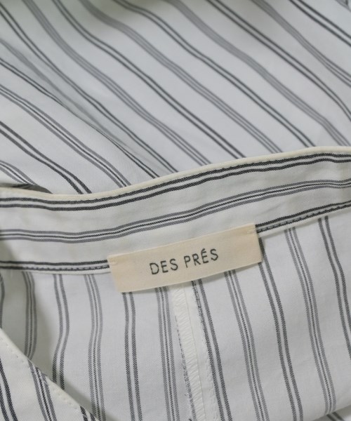 DES PRES（デプレ）カジュアルシャツ 白 サイズ:F レディース/2200689037030