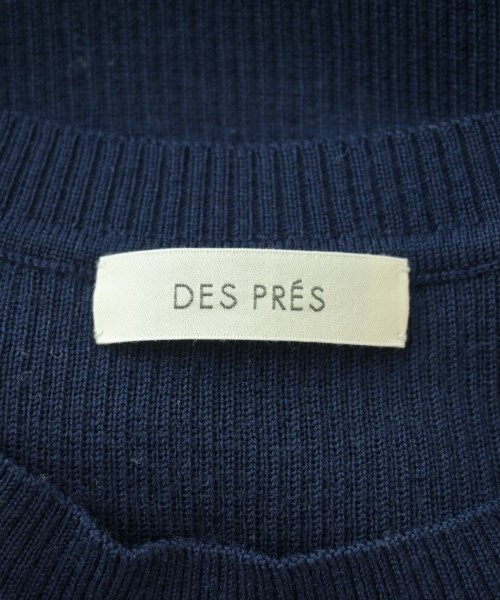 DES PRES（デプレ）ニット・セーター 紺 サイズ:F レディース/2200689392047