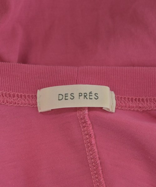 DES PRES（デプレ）Tシャツ・カットソー ピンク サイズ:F レディース/2200675973014