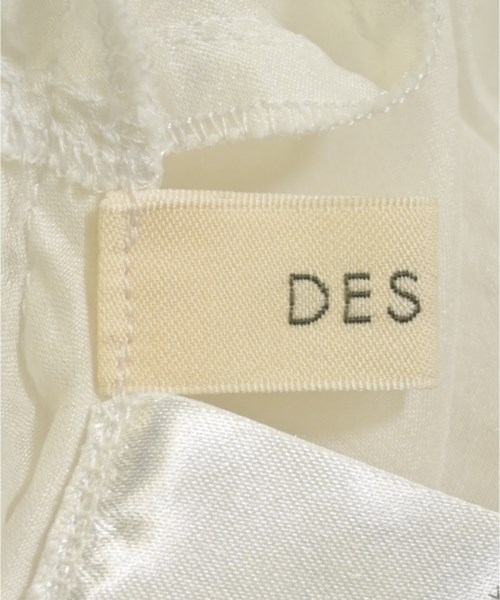 DES PRES（デプレ）ブラウス 白 サイズ:36(S位) レディース/2200684885223