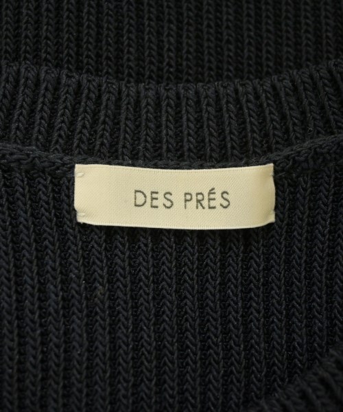DES PRES（デプレ）ベスト/ノースリーブ 黒 サイズ:F レディース/2200688653101