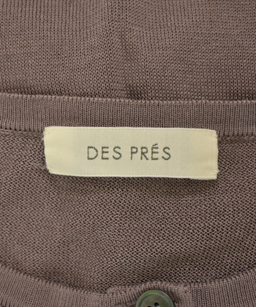 DES PRES（デプレ）カーディガン 紫 サイズ:S レディース/2200690757194