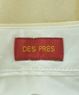 DES PRES（デプレ）スラックス 白 サイズ:34(XS位) レディース/2200693242086