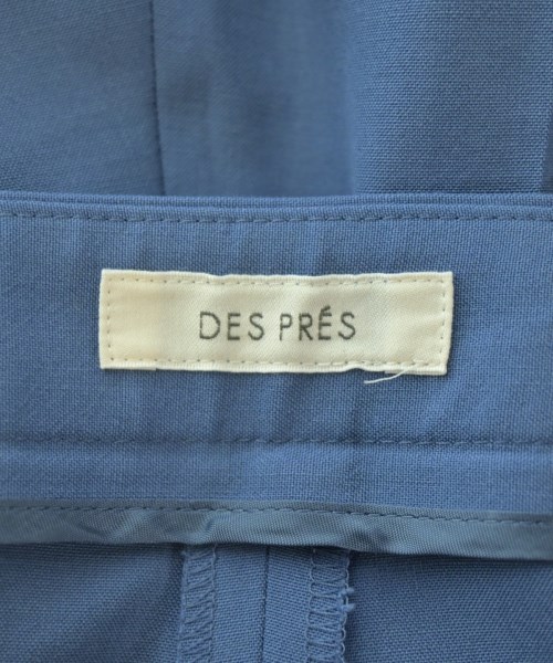 DES PRES（デプレ）スラックス 青 サイズ:34(XS位) レディース/2200693242093