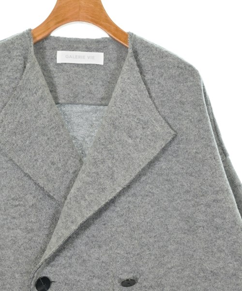 GALERIE VIE（ギャラリーヴィー）ノーカラージャケット グレー サイズ:F レディース/2200634704024