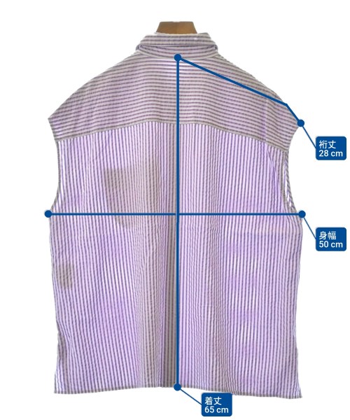 GALERIE VIE（ギャラリーヴィー）カジュアルシャツ 紫 サイズ:36(M位) レディース/2200630238035