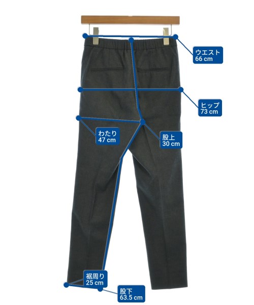 GALERIE VIE（ギャラリーヴィー）スラックス グレー サイズ:32(XS位) レディース/2200631461012