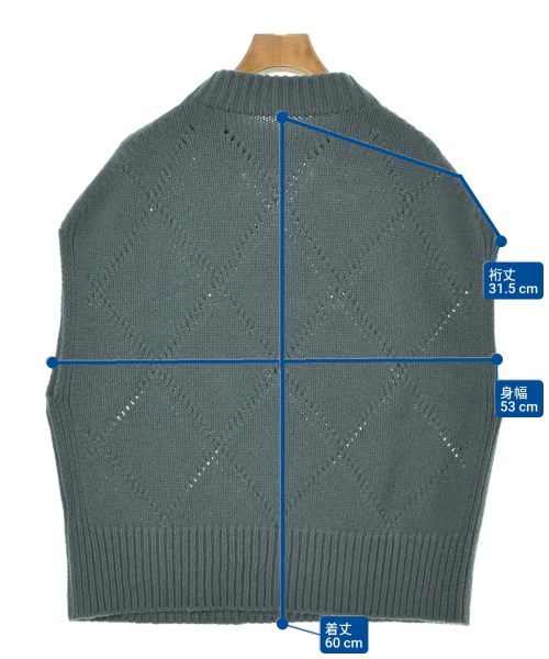 GALERIE VIE（ギャラリーヴィー）ベスト 緑 サイズ:S レディース/2200641936036