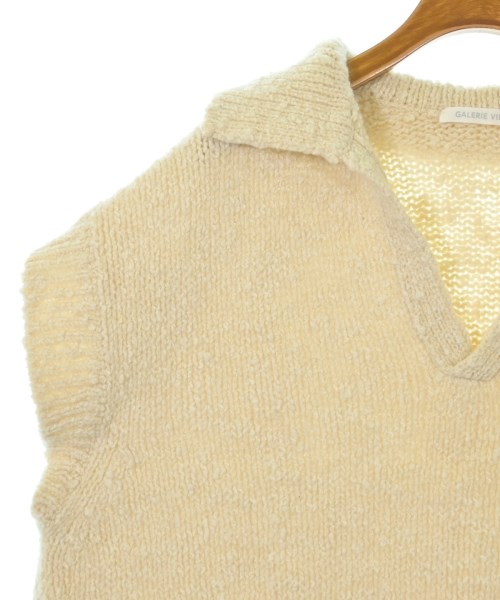GALERIE VIE（ギャラリーヴィー）ベスト 白 サイズ:S レディース/2200629424036