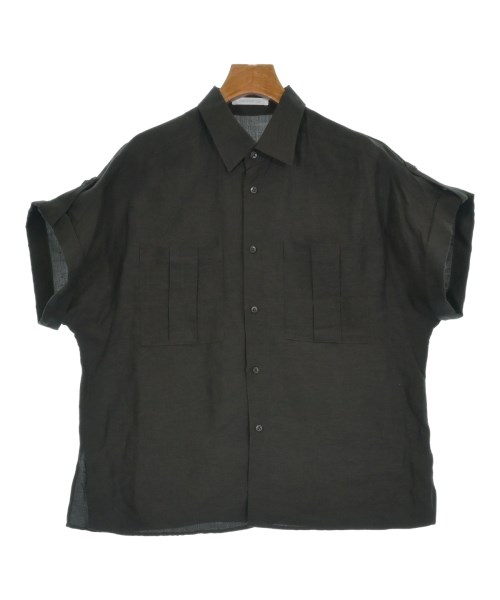 GALERIE VIE(ギャラリーヴィー)カジュアルシャツ 茶 サイズ:36(M位)/2200631667063