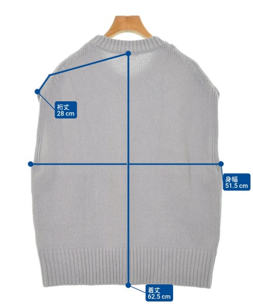 GALERIE VIE（ギャラリーヴィー）ベスト グレー サイズ:F レディース/2200642846037