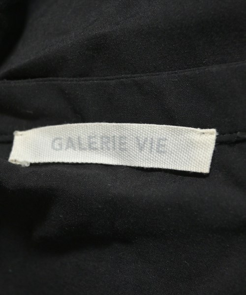 GALERIE VIE（ギャラリーヴィー）シャツワンピース 黒 サイズ:36(M位) レディース/2200628220011
