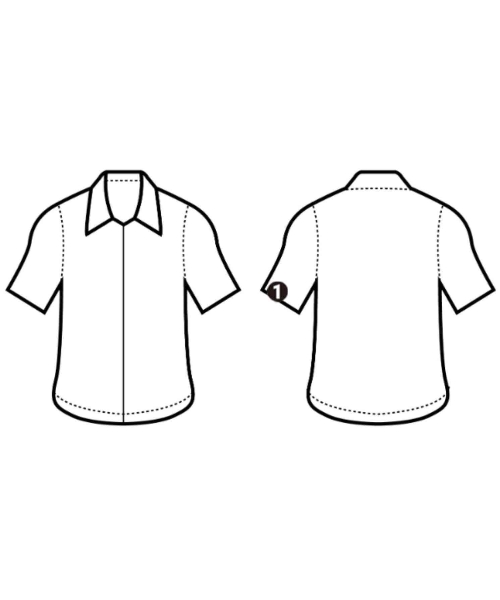 GALERIE VIE（ギャラリーヴィー）カジュアルシャツ グレー サイズ:36(M位) レディース/2200643072060