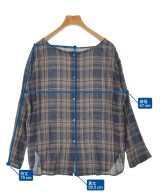 GALERIE VIE（ギャラリーヴィー）カジュアルシャツ 茶 サイズ:36(M位) レディース/2200622280110